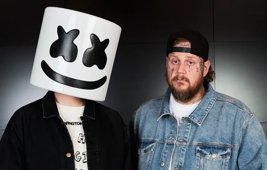 Marshmello i Jelly Roll w Holy Water