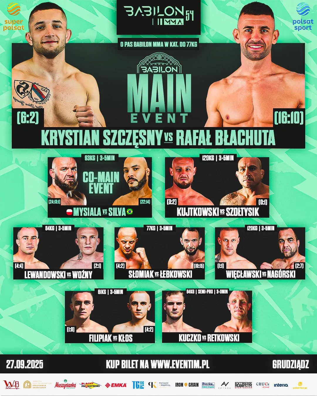 Babilon MMA 54 Karta walk