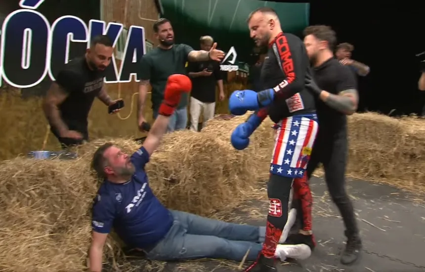 Tomasz Bezrąk Paweł Jóźwiak walka