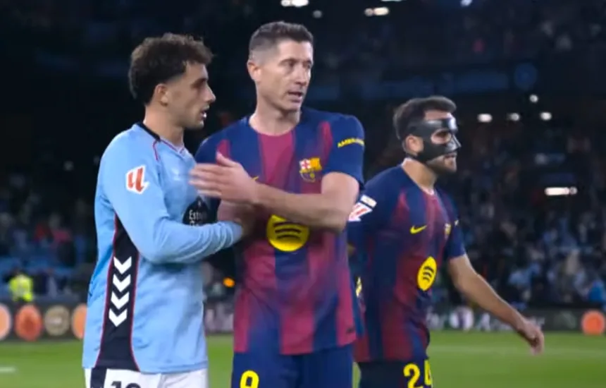 Robert Lewandowski celta barcelona