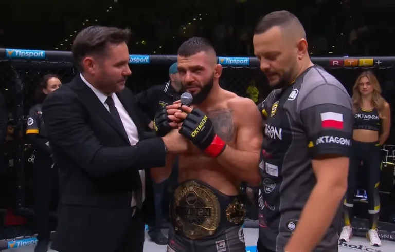 Mateusz Legierski mistrzem Oktagon MMA