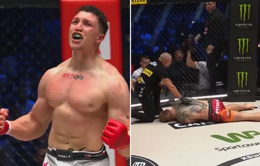 AJ znokautował na gali XTB KSW 113 Piotra Liska