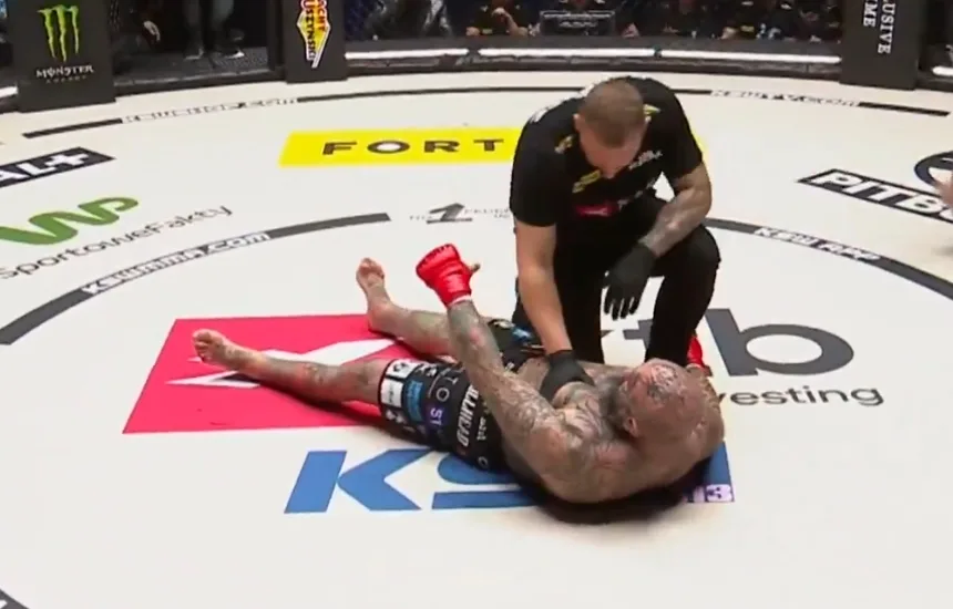 Marcin Różalski znokautowany na gali XTB KSW 113