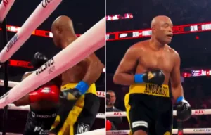 Anderson Silva lepszy niż Tyron Woodley na gali boksu w Miami