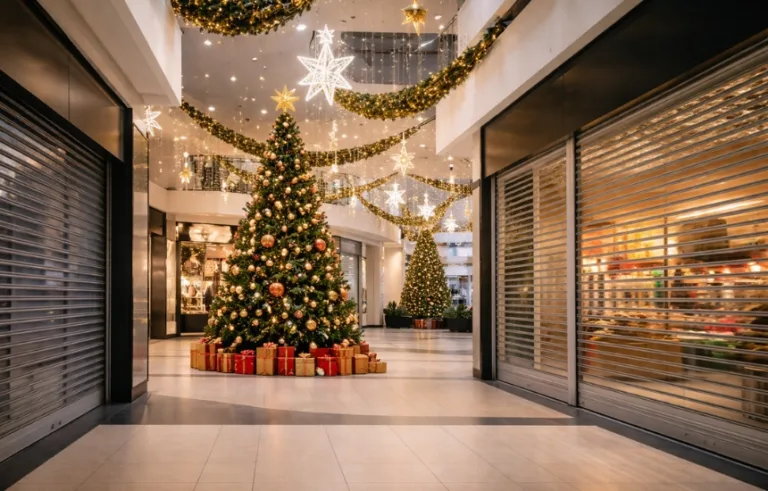 Zamknięte sklepy w galerii handlowej w drugi dzień świąt - czy 26 grudnia sklepy są otwarte