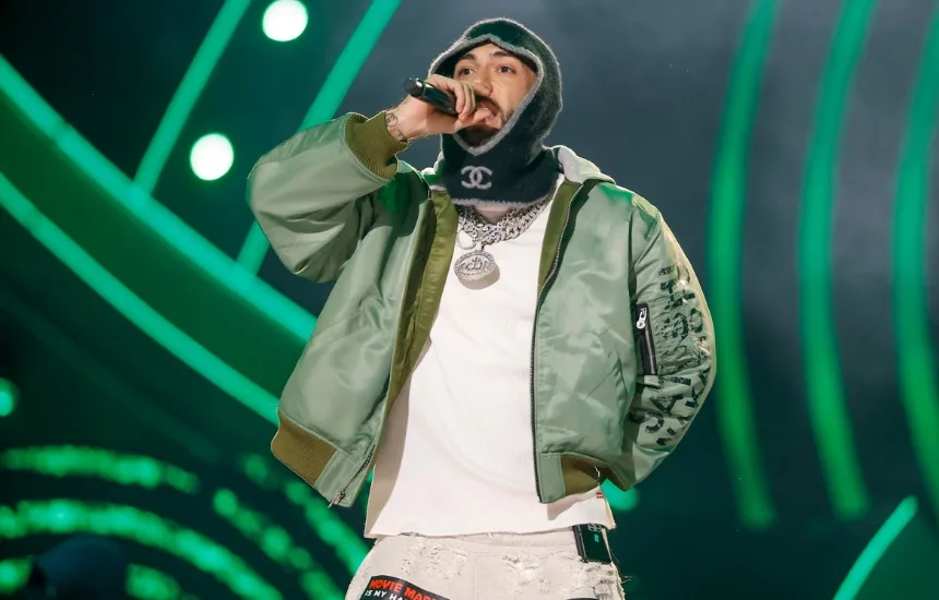 Malik Montana podczas Sylwestra z Dwójką 2025