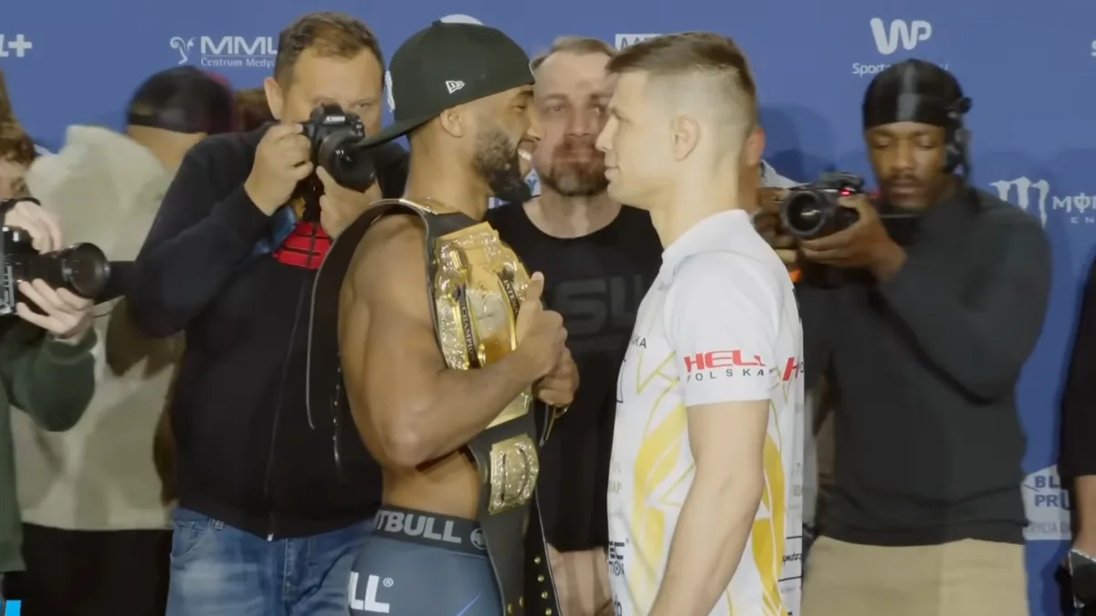 XTB KSW 114 gdzie oglądać - face to face Salahdine Parnasse i Marcin Held przed walką wieczoru o pas KSW
