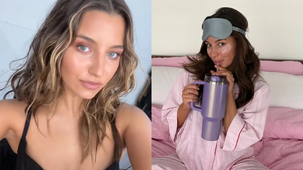 Julia Wieniawa w dwóch odsłonach związanych z aukcją "Nocowanka z Wieniawą"