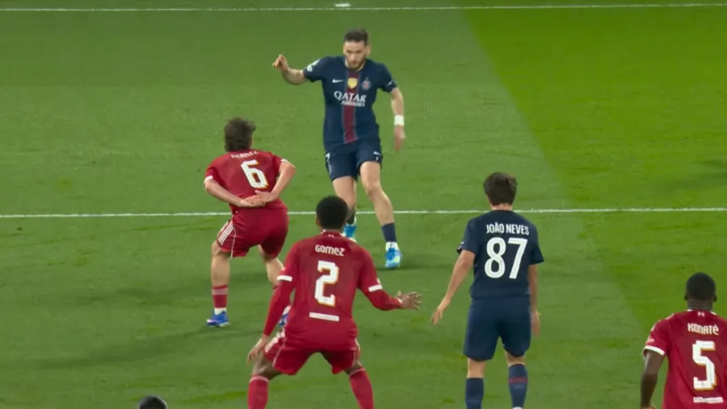PSG - Liverpool 2:0 w ćwierćfinale Ligi Mistrzów UEFA