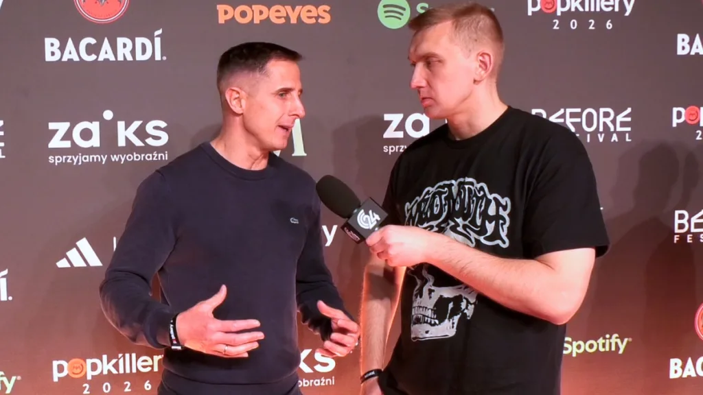 Juras udzielił wywiadu podczas gali Popkillery 2026