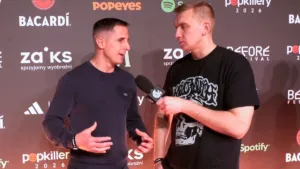 Juras udzielił wywiadu podczas gali Popkillery 2026