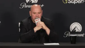 Dana White na UFC 329