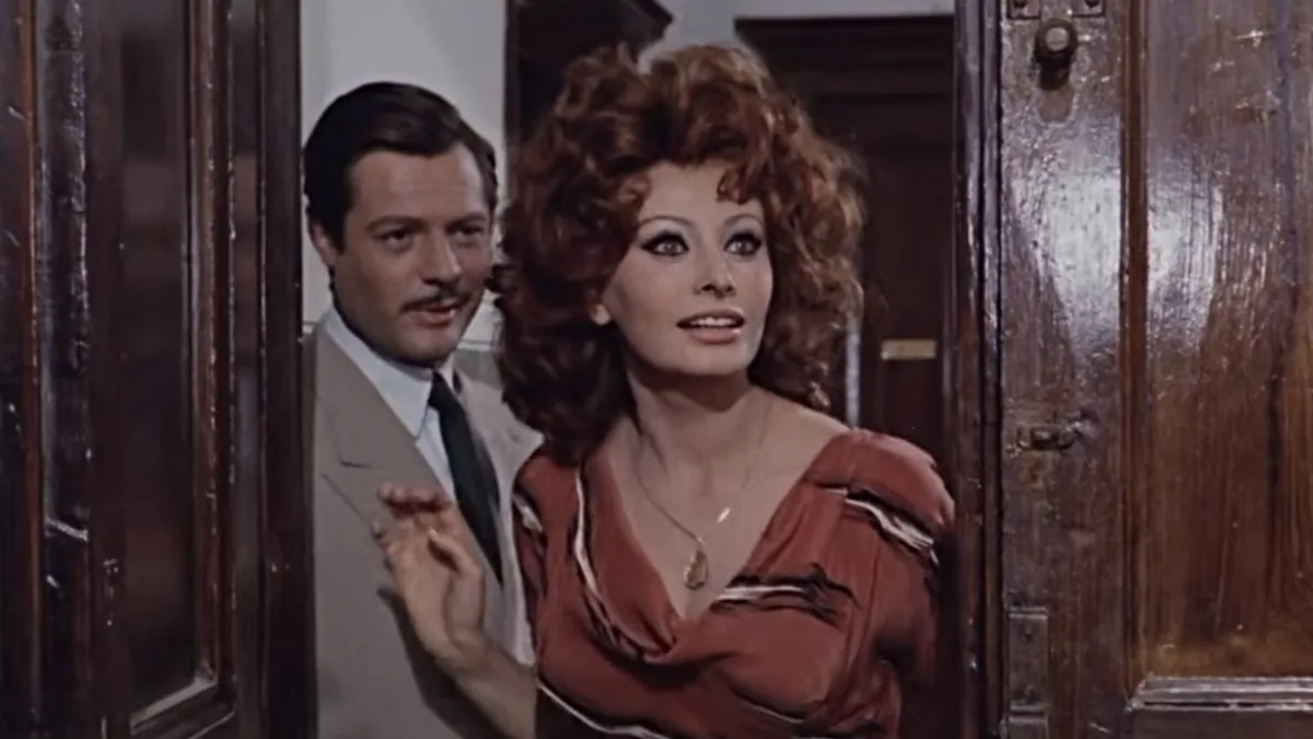 Sophia Loren Marcello Mastroianni