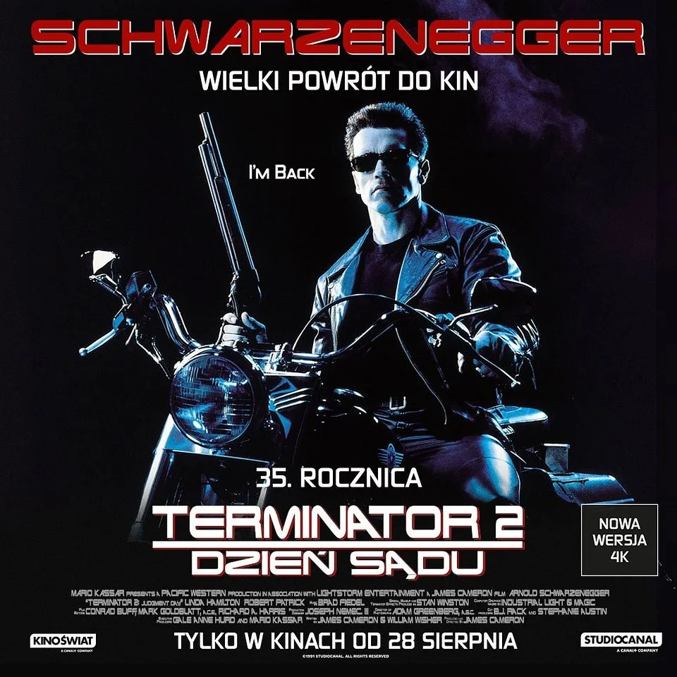 Terminator 2 w kinach 2026