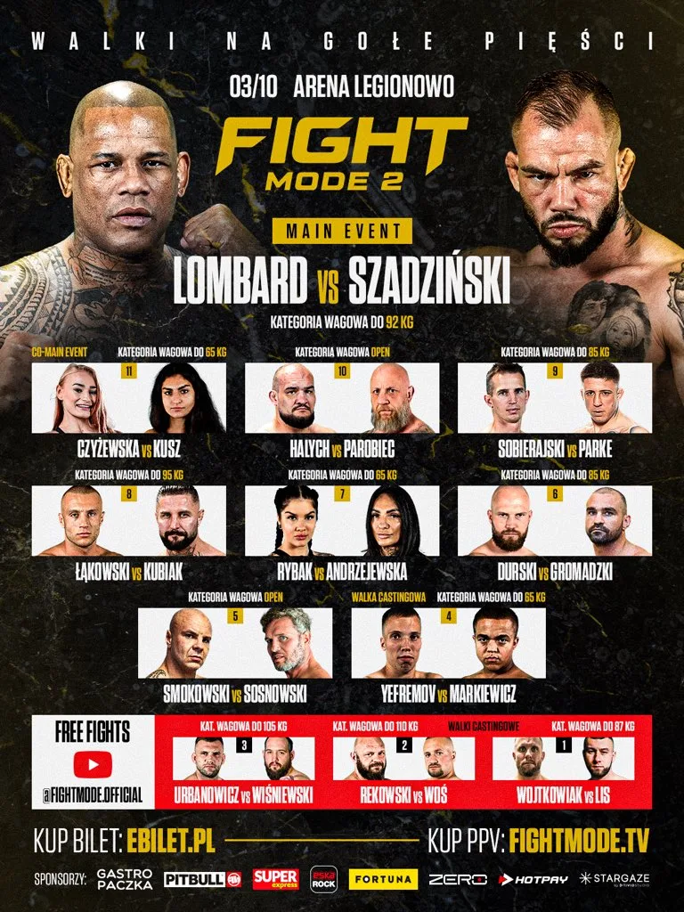 Fight Mode 2 Gdzie oglądać na żywo