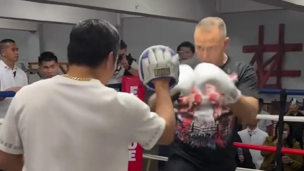 Karol Nawrocki Manny Pacquiao