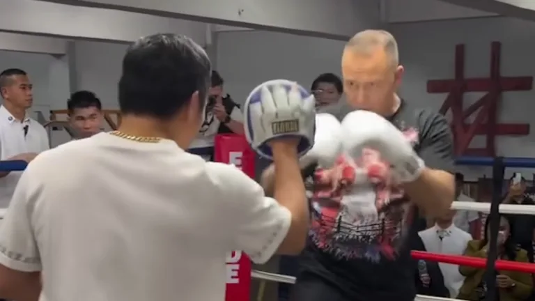 Karol Nawrocki Manny Pacquiao